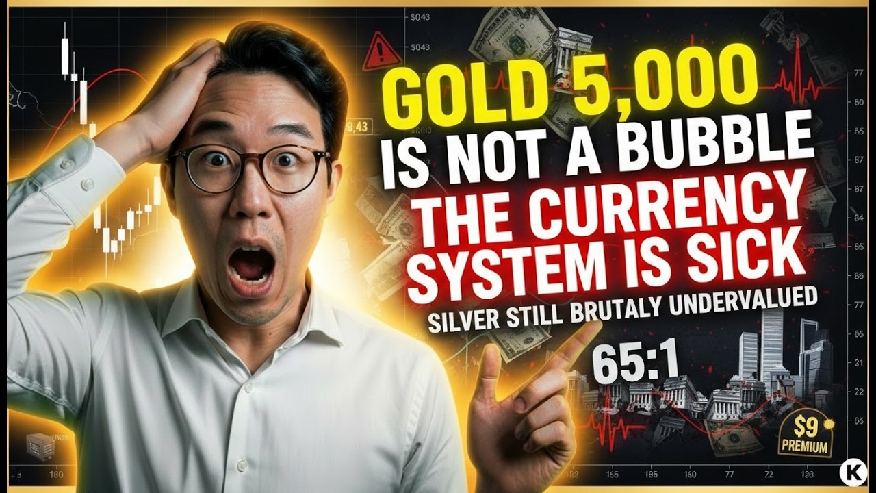 Gold 5,000 Is NOT A Bubble: The Currency System Is Sick And Silver Is Still Brutally Undervalued