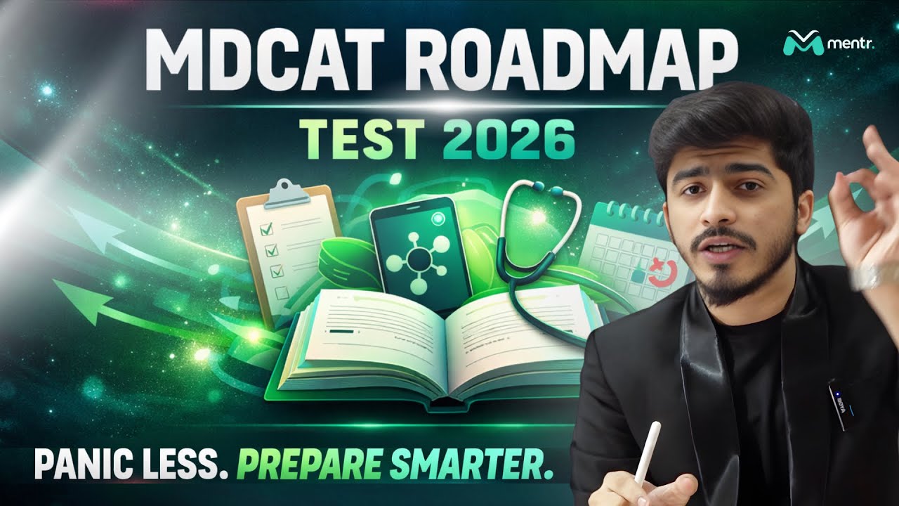 MDCAT Roadmap Test 2026!