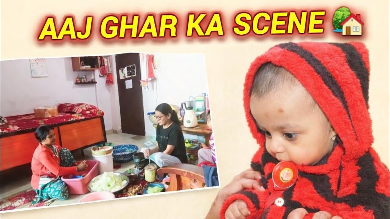 Aaj Ghar Ka Scene 🏡 | Family Masti & Market Vlog @chotukecharche 