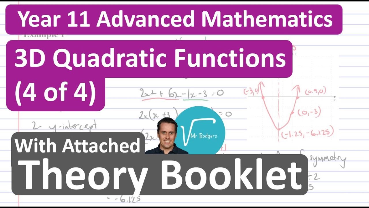 3D Quadratic Functions (4 of 4)