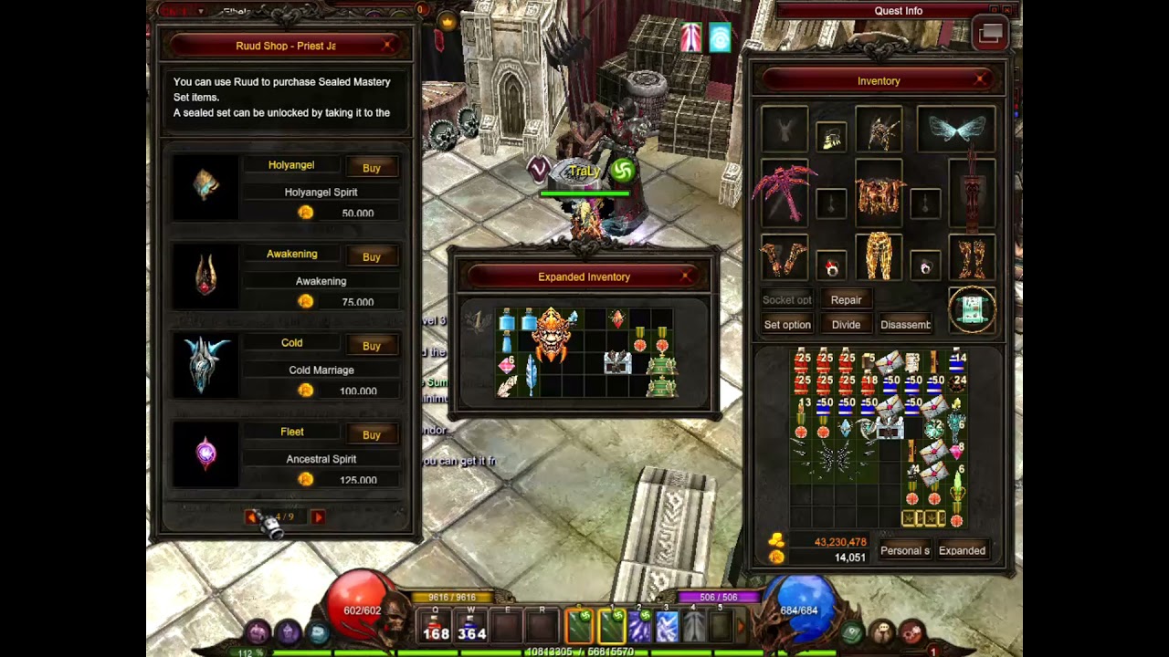 Using [Bound] Magic Complete Condor - Mu Online