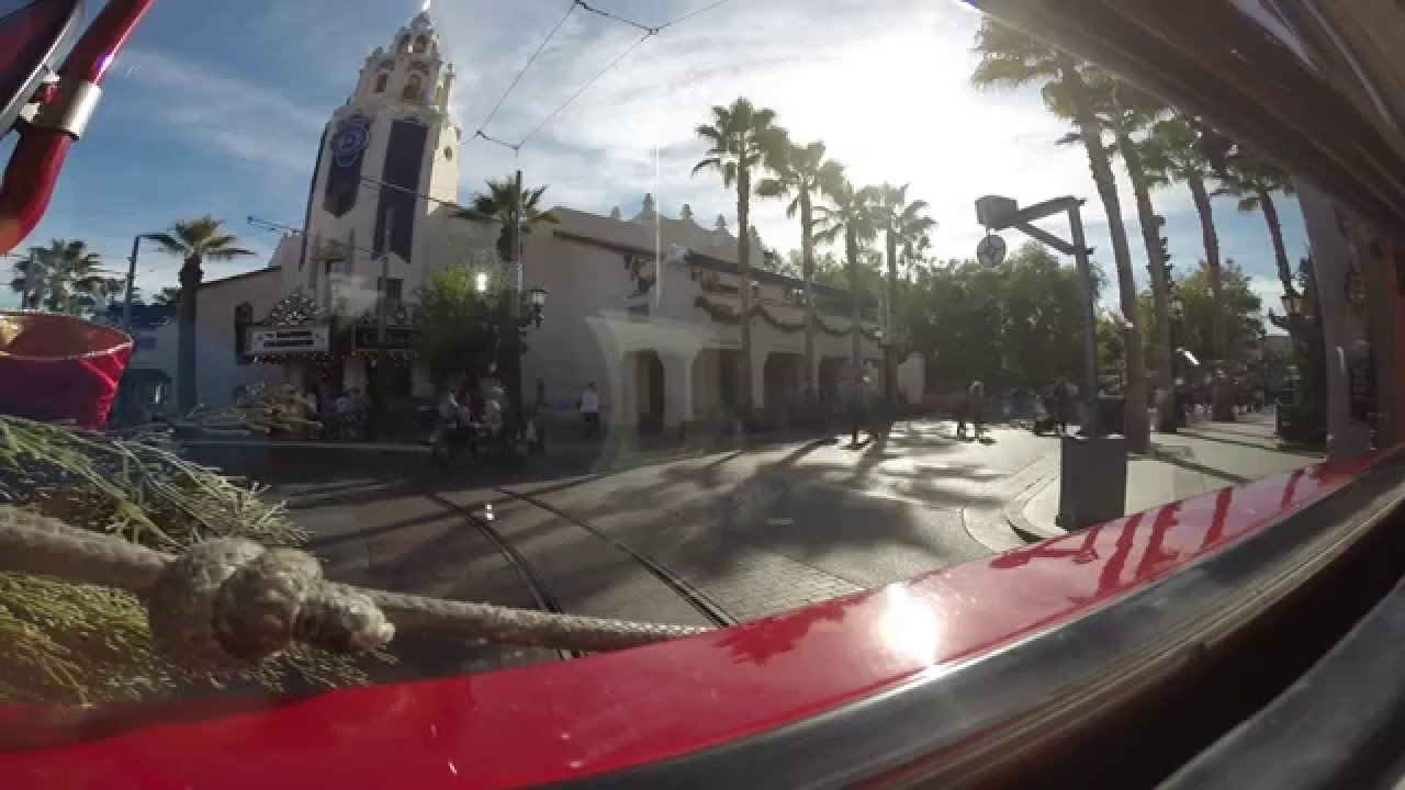 Red Car Trolley at Disney California Adventure