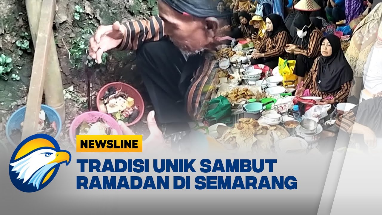 Tradisi Sadranan Sendang Gede Pucung Sambut Ramadan - [Newsline]
