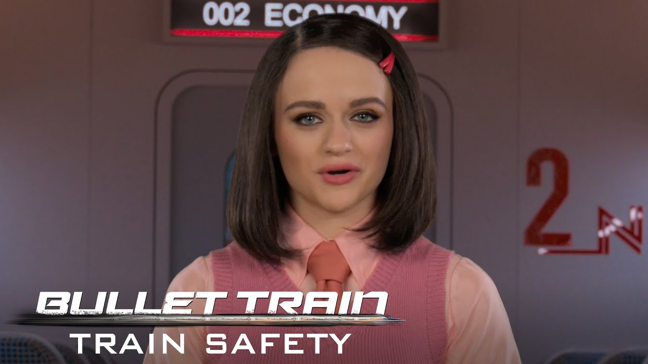 BULLET TRAIN &ndash; Train Safety Tips with Joey King