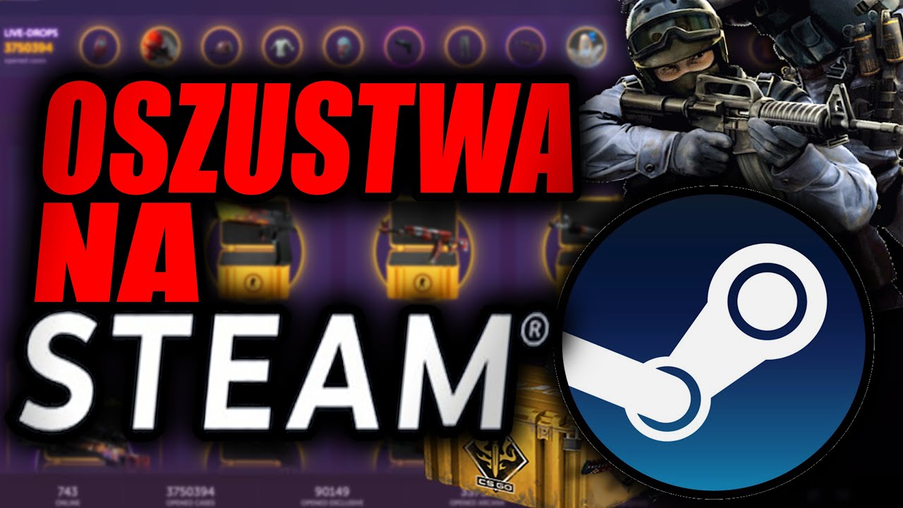 Oszustwa na STEAM / CS:GO NAVI FREE CASE - Trade Scam, Głosowanie Na Drużyny, Kradzież Kont