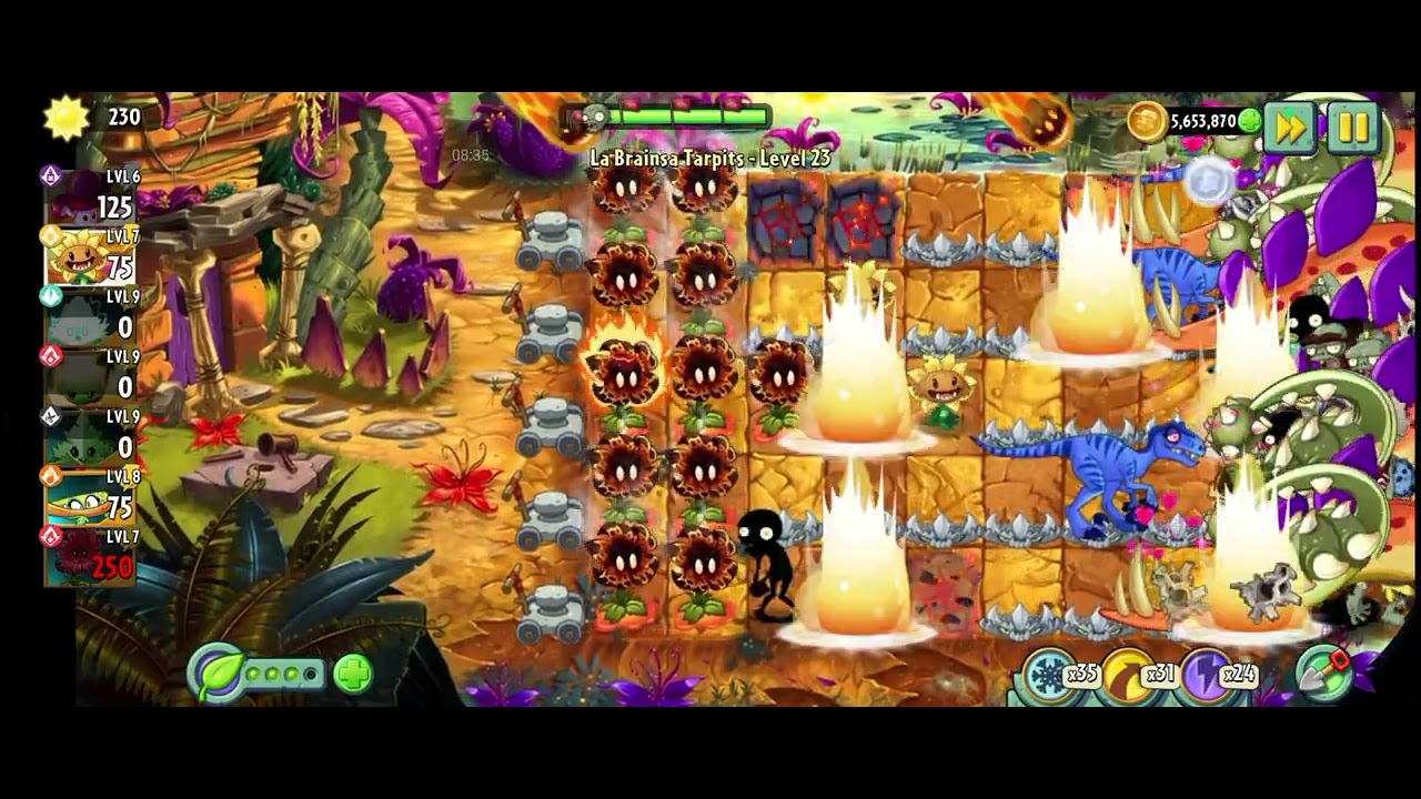 PvZ-2 / Jurassic Marsh – La Brainsa Tarpits 2503073