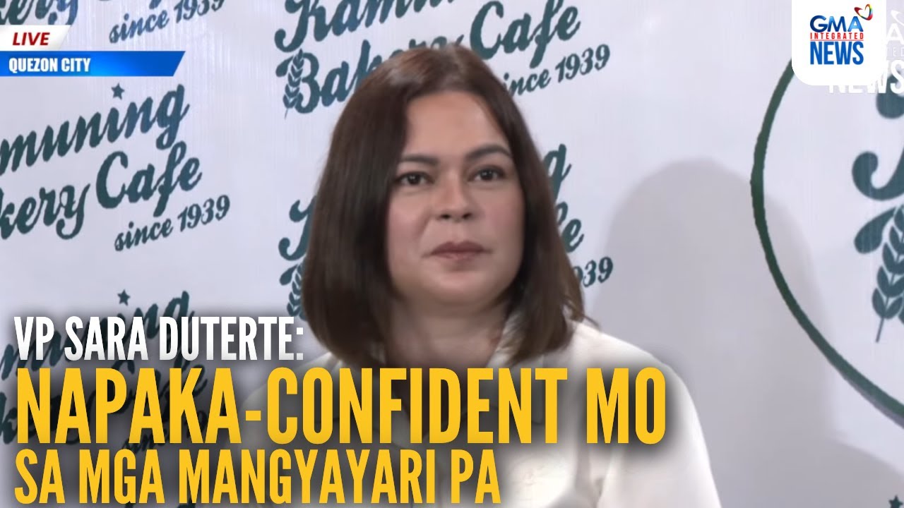 FULL - VP Sara Duterte questions PBBM's confidence amid ongoing flood probe | GMA Integrated News
