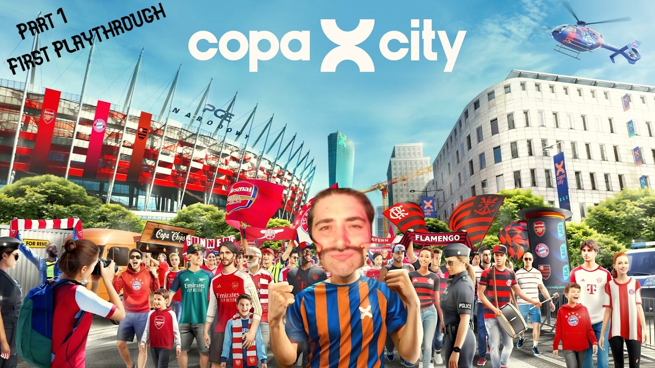 Copa X City - First Playthrough - Episode 1 #copacity  #gaming #football