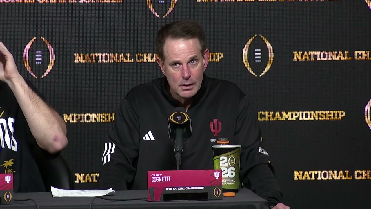 Curt Cignetti reflecting on how he will enjoy IU football's CFP national title win