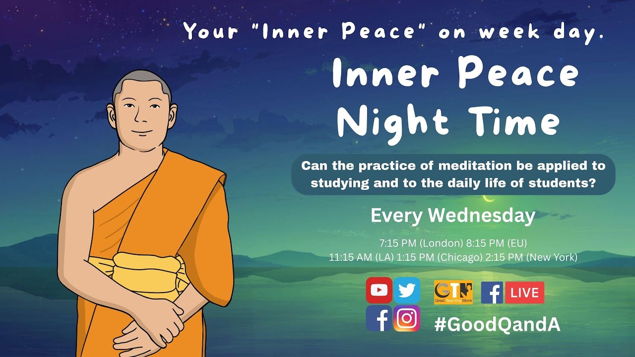 Meditation & Learning - November 19, 2025 / Inner Peace Night Time Live