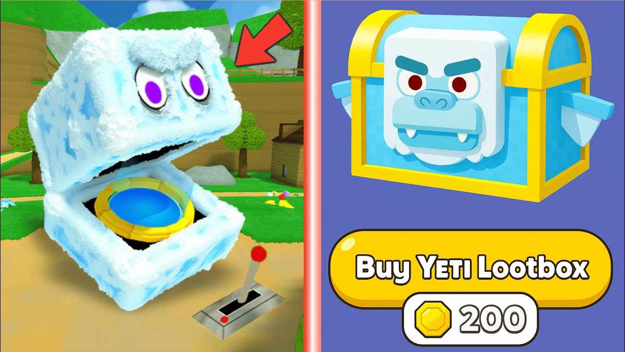 New Secret Place Yeti Lootbox - Super Bear Adventure