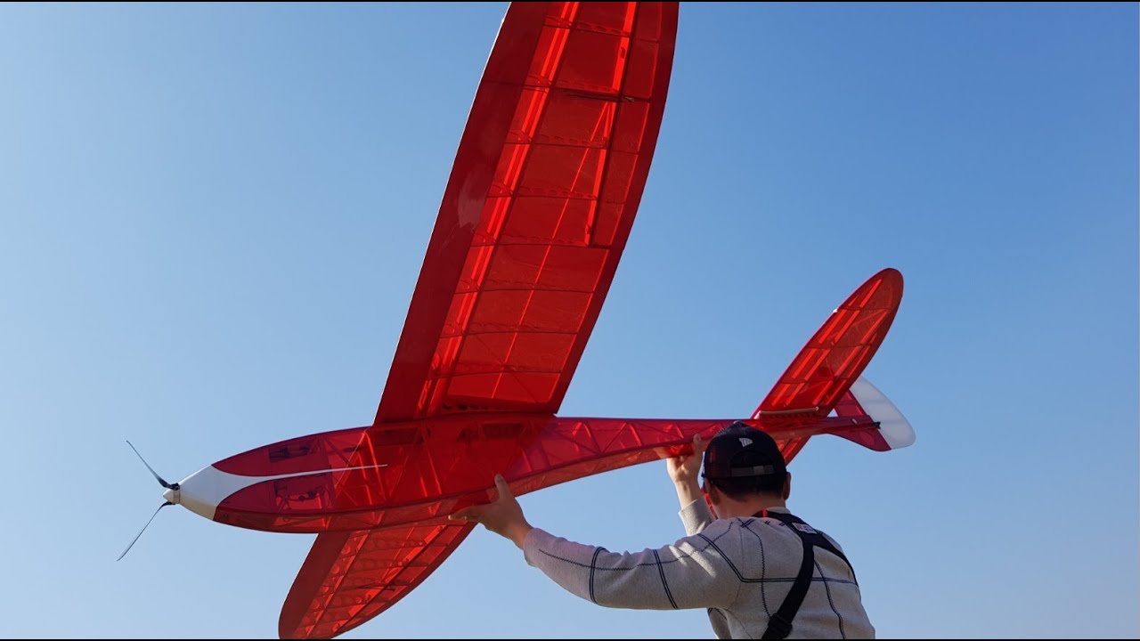 Leprechaun RC Glider 2.7m Maiden Flight (레프리컨 RC 글라이더 첫비행)