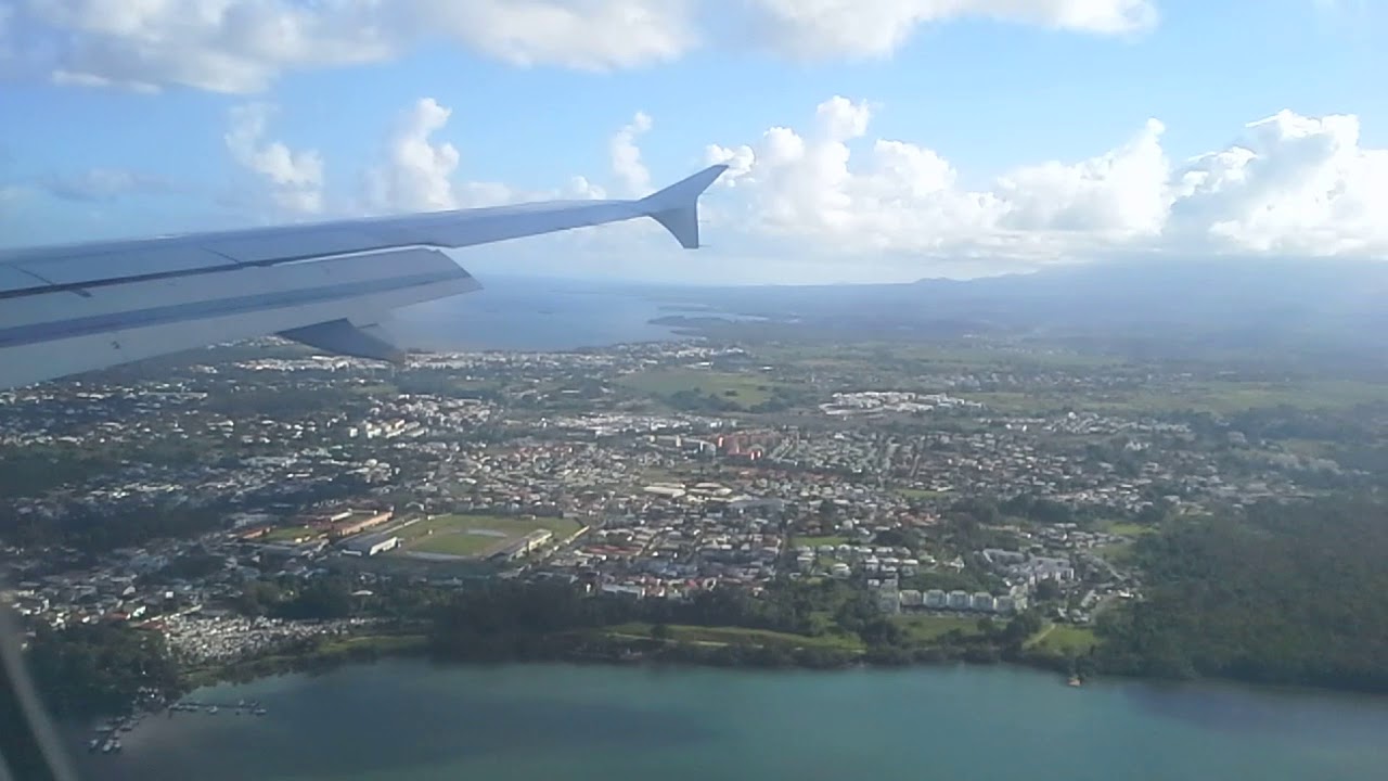 A320  Air France  Atterrissage  Guadeloupe
