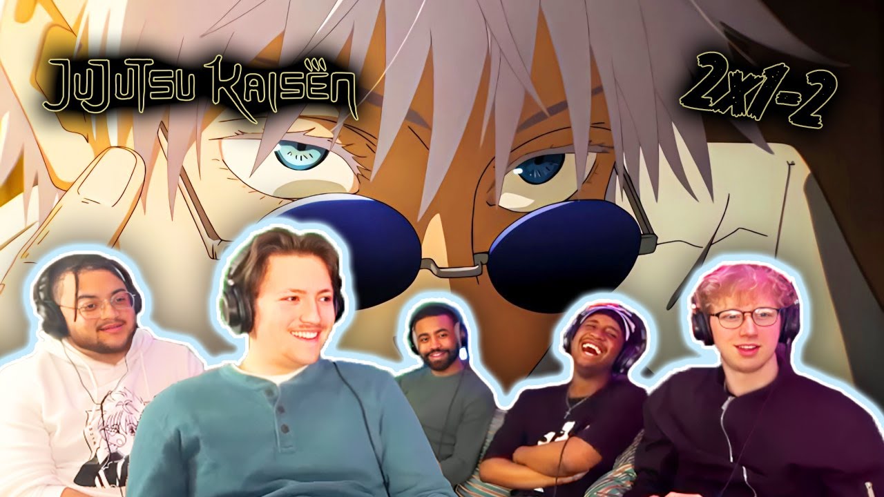TEENAGE GOJO! First Time Reaction to Jujutsu Kaisen 2x1-2 | Tejidotcom