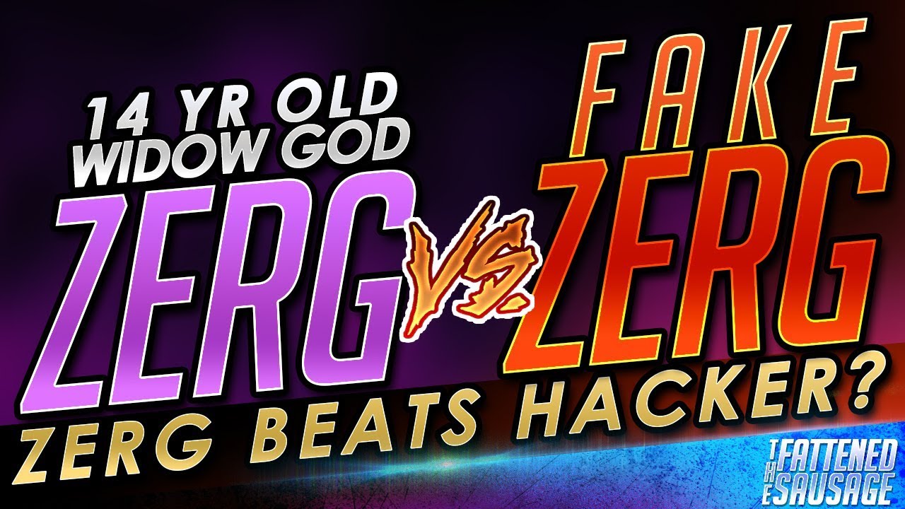 Widow God ZERG vs FAKE ZERG! Beats Hacker Impostor?! ft. KolorBlind