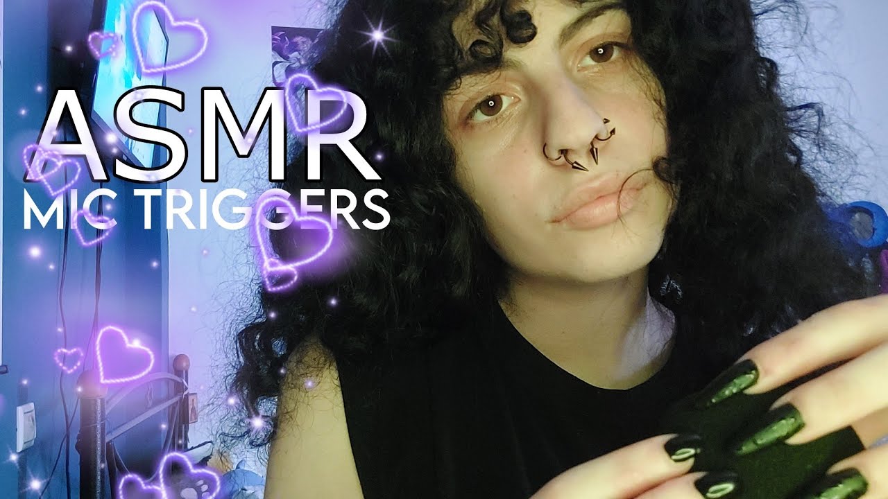 ASMR INTENSE Mic Triggers | Fast and Aggressive |mic swirling, pumping, scratching (foam cover only)