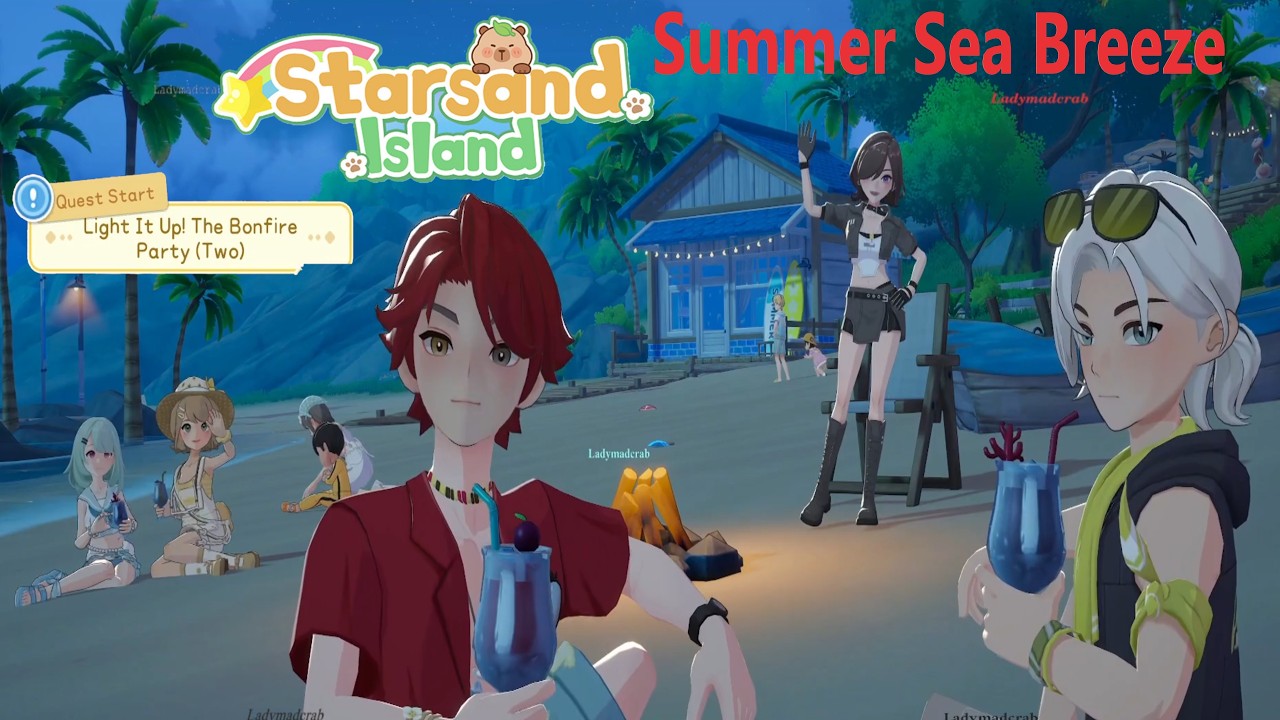 Summer Sea Breeze/ Light Up! The Bonfire Party (Two) - STARSAND ISLAND