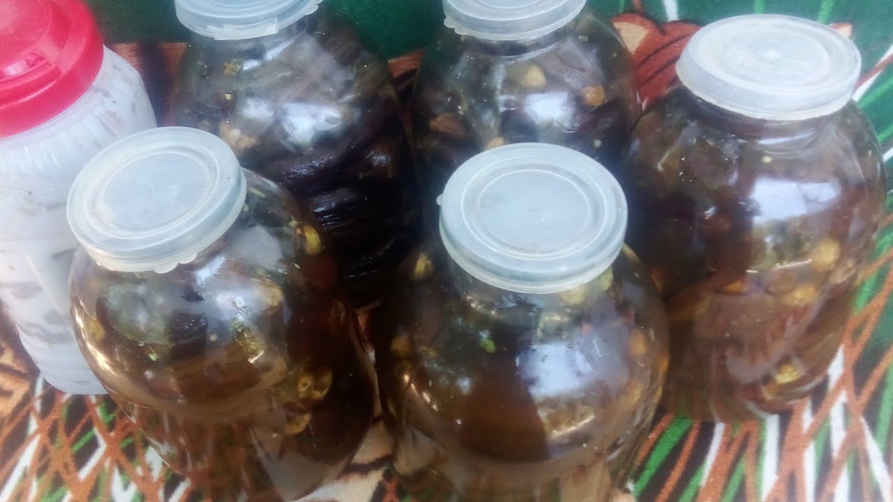 QƏDİM ÜSULLA NƏNƏMİZİN ANAMlZlN  HAZlRLADlGl BADlMCAN TURŞUSUNUN RESEPTİ👍🥰 qışa hazırlıq