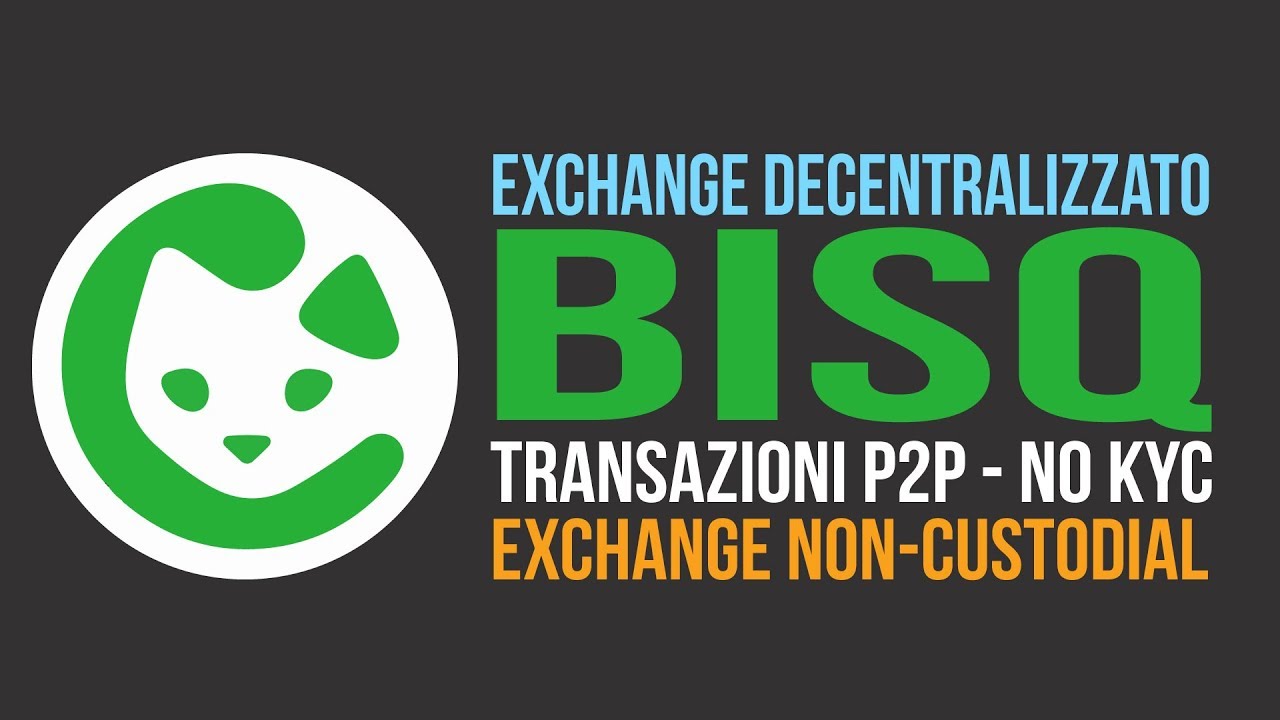 Rictoken - Bisq - exchange decentralizzato