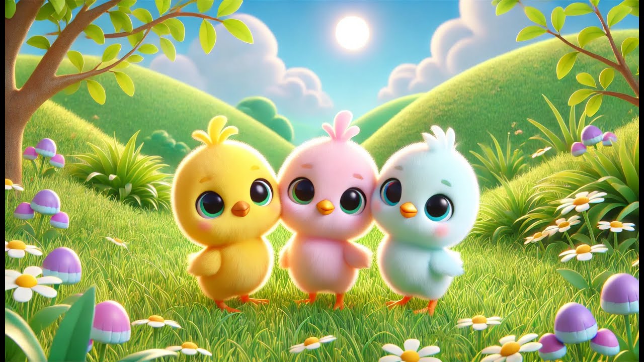 Tình Bạn Gà Con - Gà Con Và Cún Con - Nhạc Thiếu Nhi Phim Hoạt Hình 3D Chú Gà Con - An An Muzic