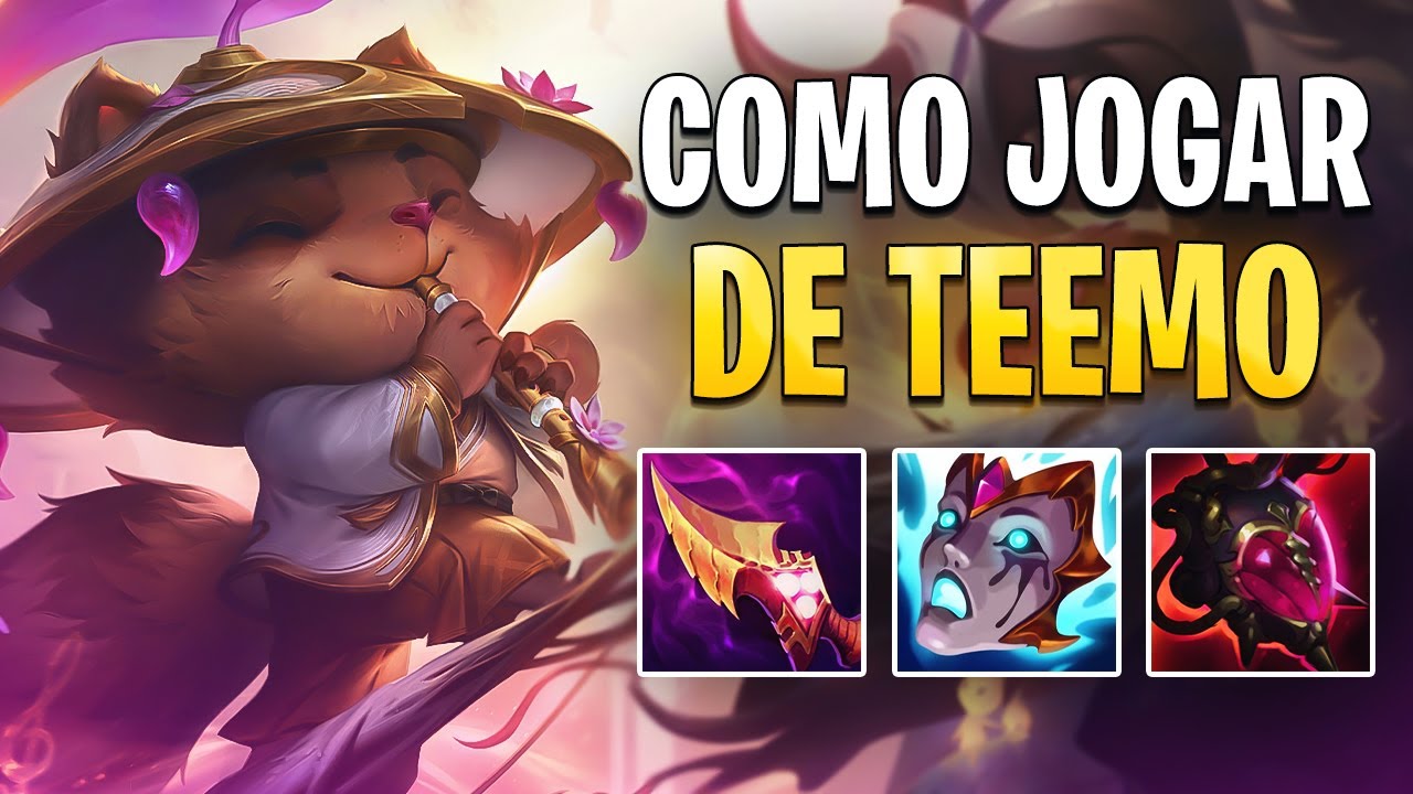 Como Jogar de Teemo TOP 2025 [Guia Definitivo] | League of Legends