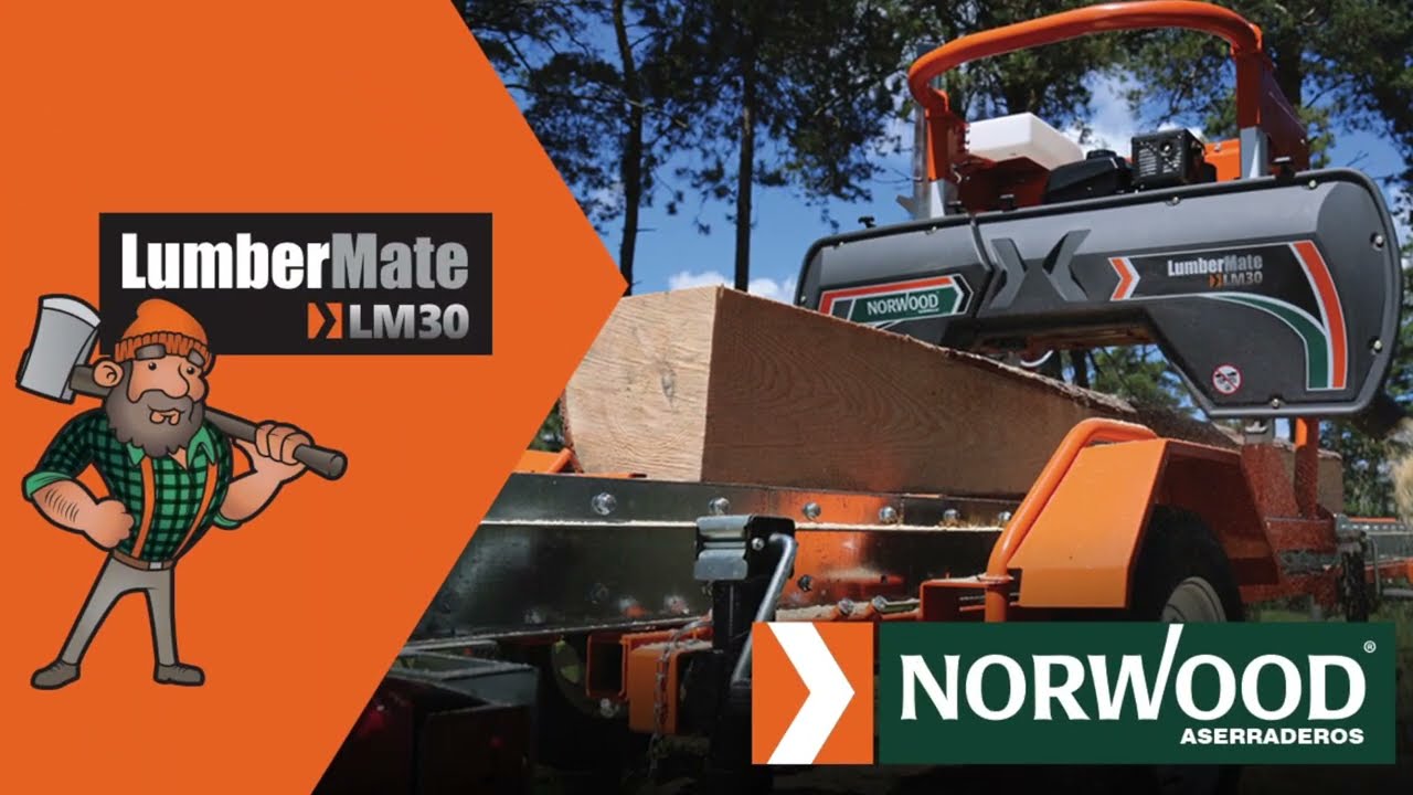 Aserradero portátil LumberMate LM30 de Norwood - Comienza tu aventura