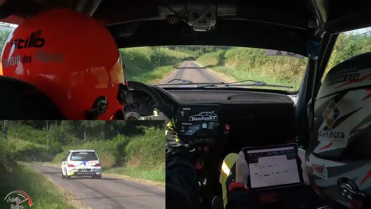 Rallye Autun-La Chataigne 2024 - Es 1 - Caméra Embarquée GUILLAMON/LHOMME 106 N2