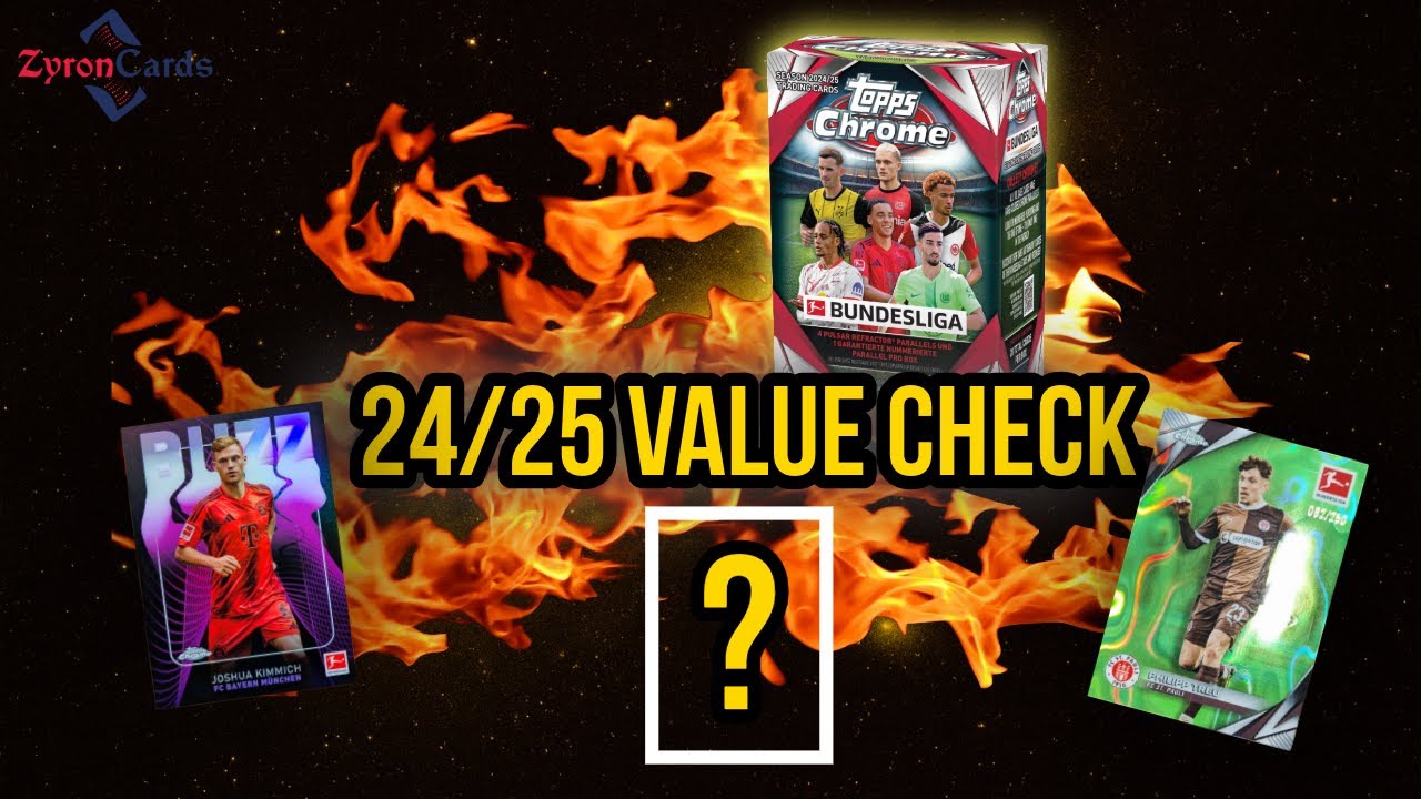 Topps Bundesliga Value Pack 2024/25 🔥 | Lohnt sich das Pack?