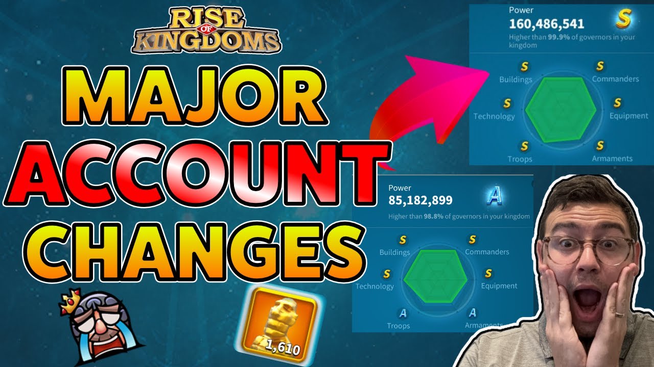 Commander Reset & FIXING My Account! | Rise of Kingdoms