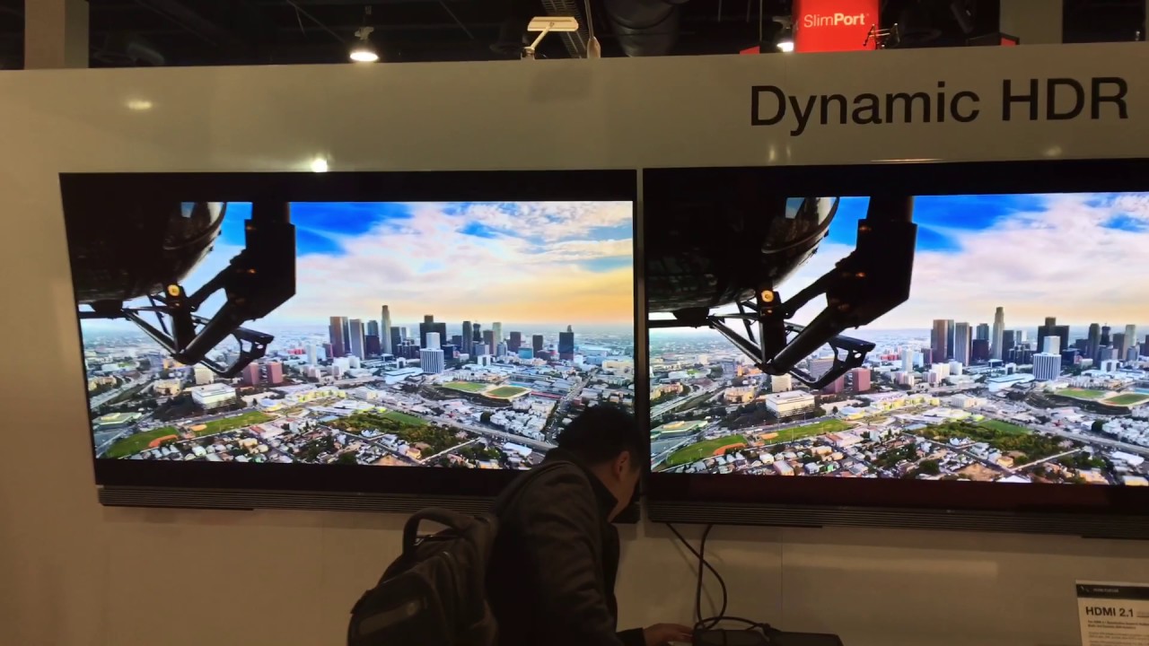 Technicolor Dynamic HDR Demo at CES 2017