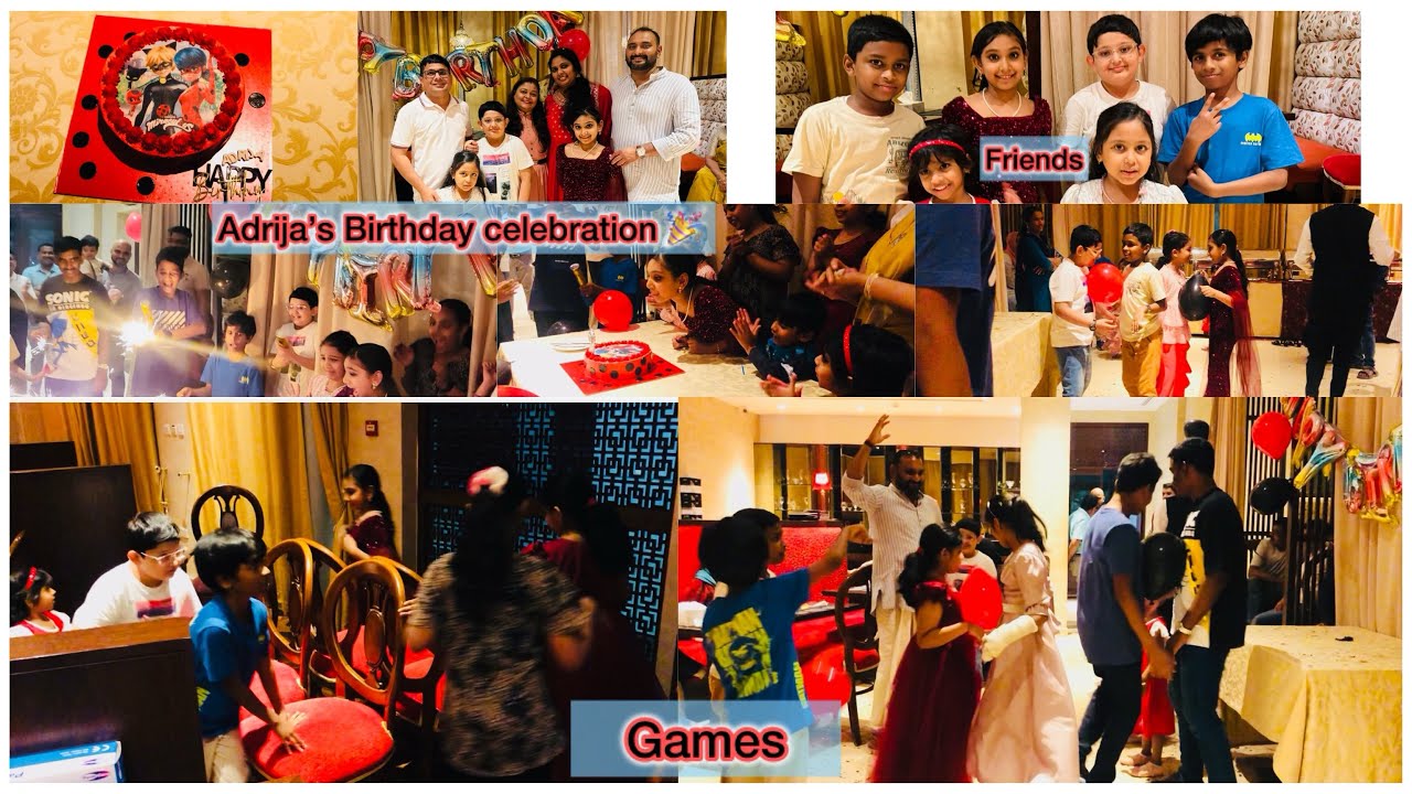 Adrija&rsquo;s Birthday celebration ||more fun||The yogi&rsquo;s family