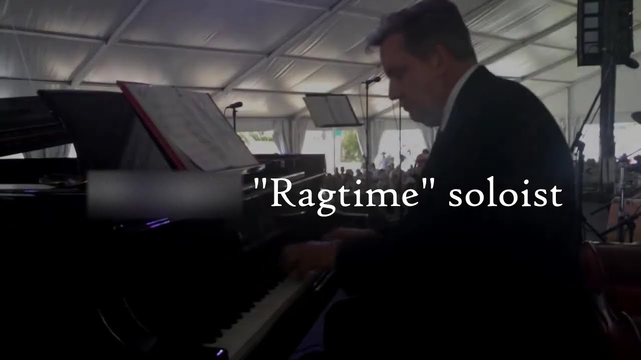 Ragtime Piano soloist (pre-jazz)