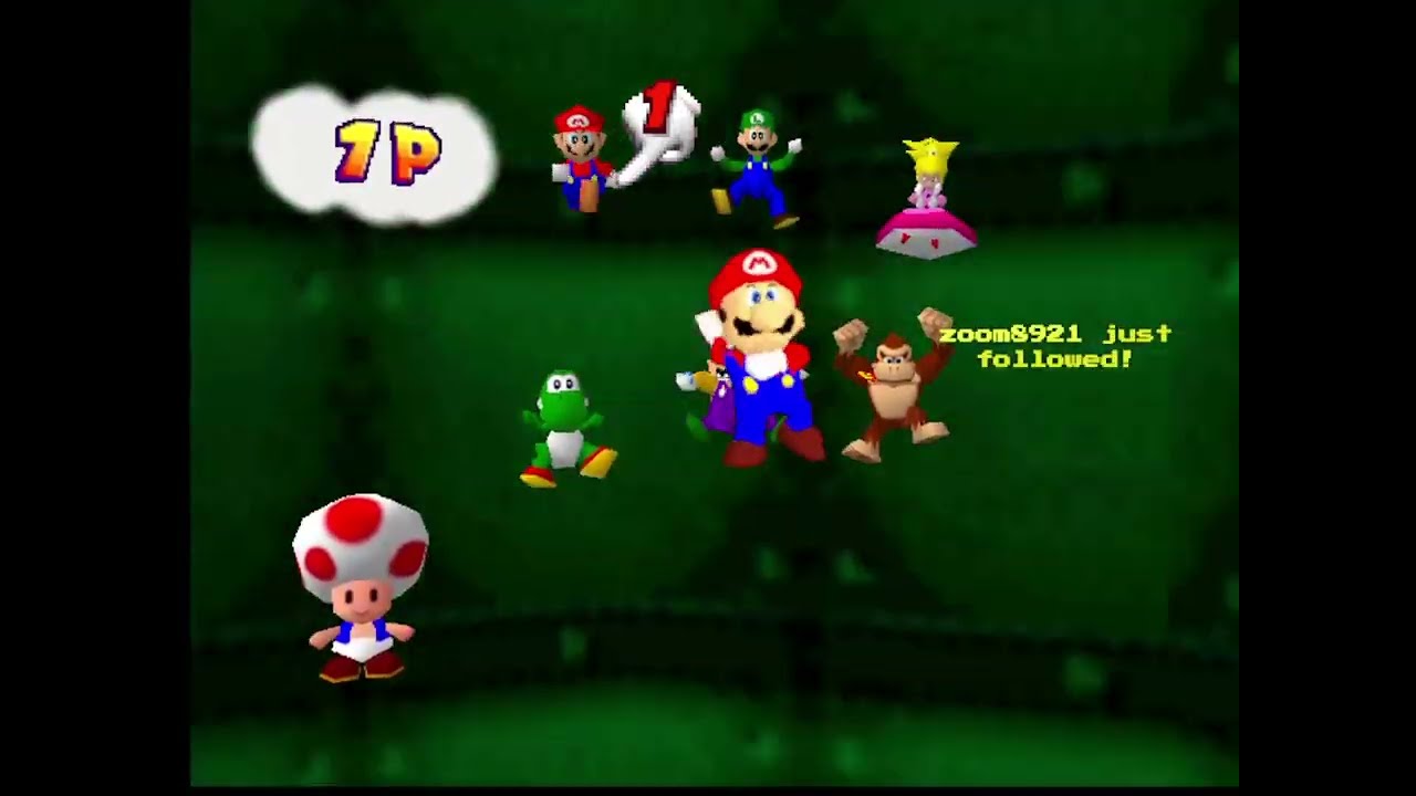Mario Party - Mario's Rainbow Castle & DK's Jungle Adventure [CPU Battle] 2 20 Turn Games