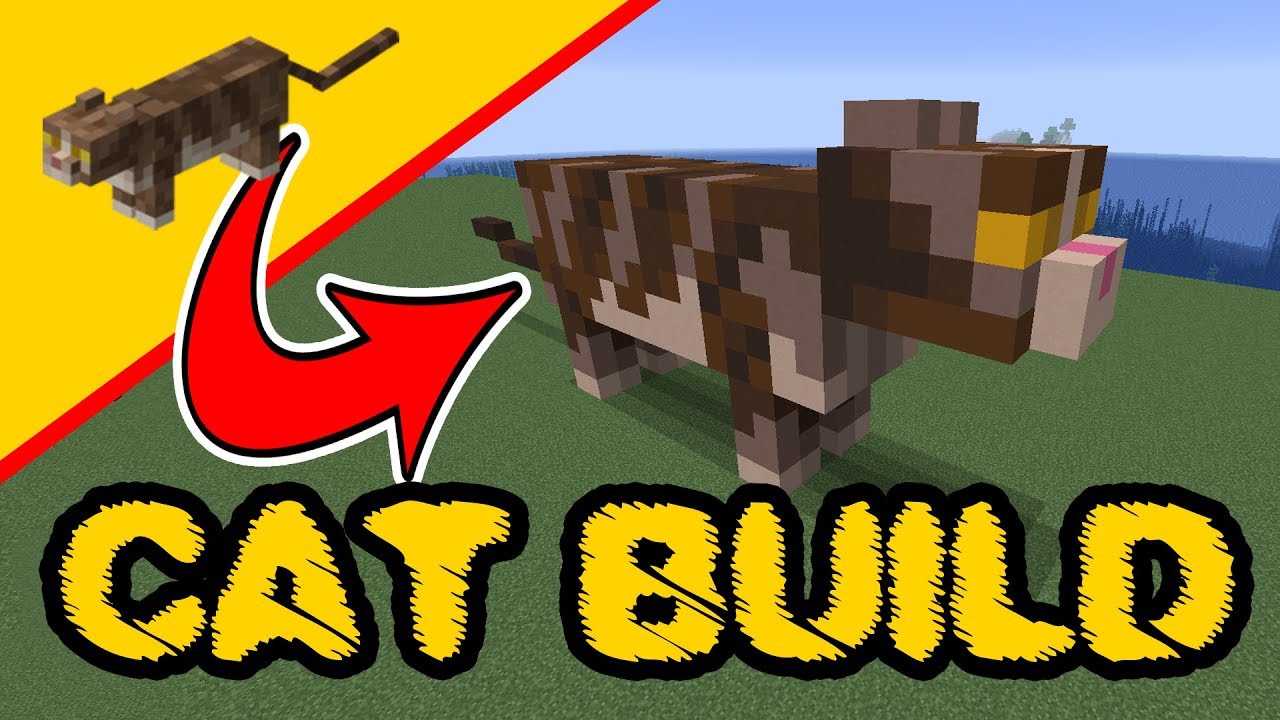 Minecraft Cat - Cat Statue Build, PS4, Xbox, PC, Switch, Pocket edition