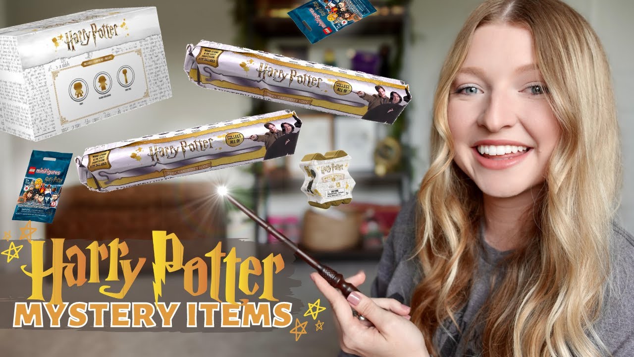 Unboxing Harry Potter MYSTERY items from AMAZON