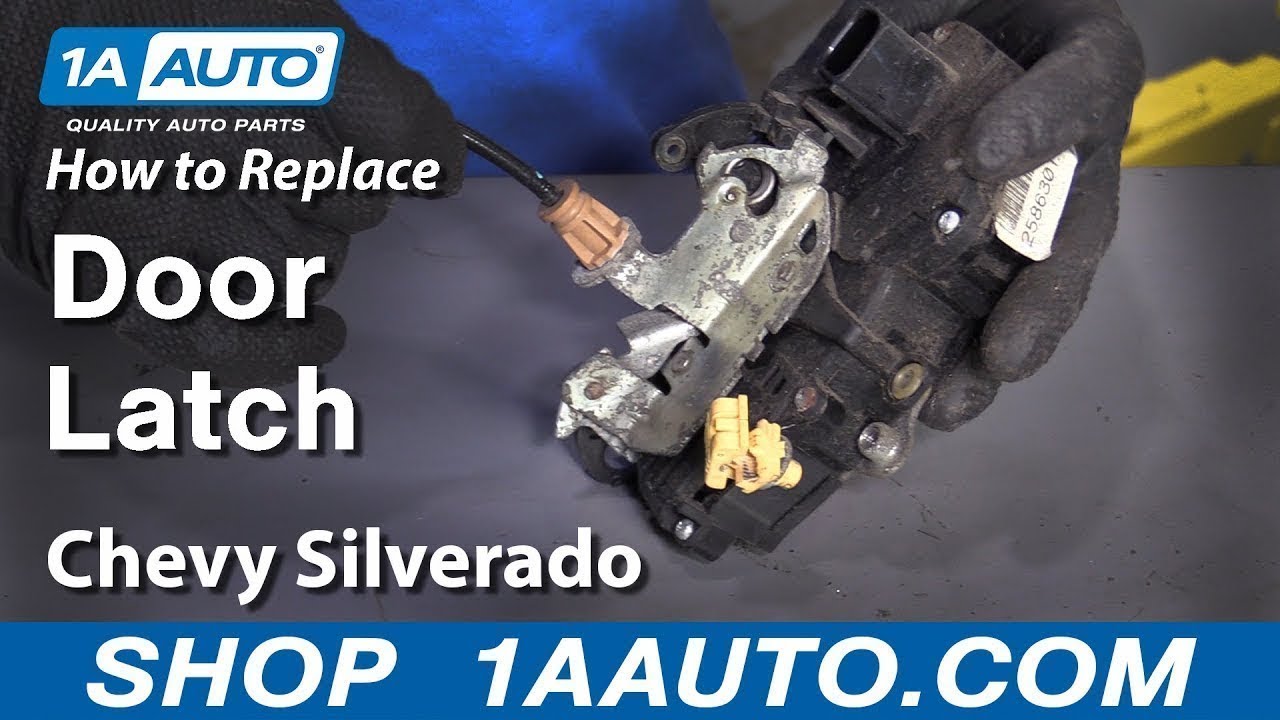 How to Replace Door Latch Chevy Silverado 07-09