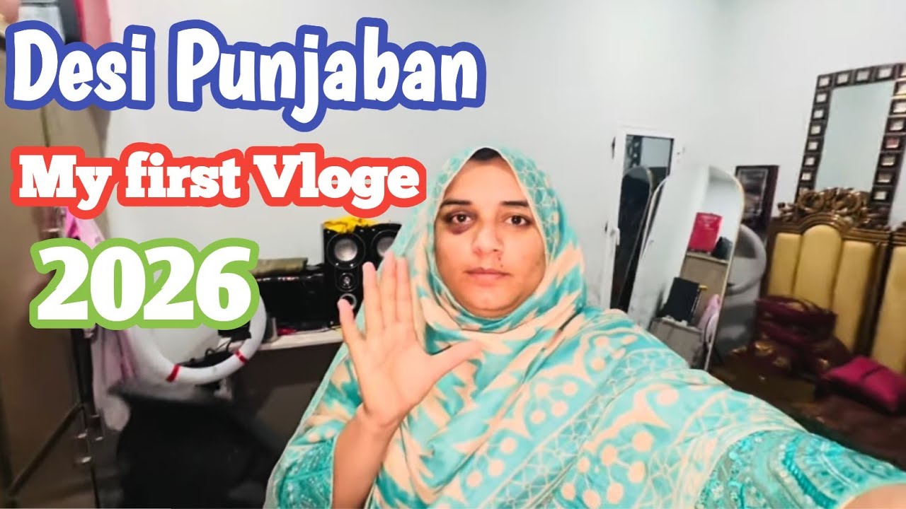🎥 Desi Punjaban – First Vlog Training