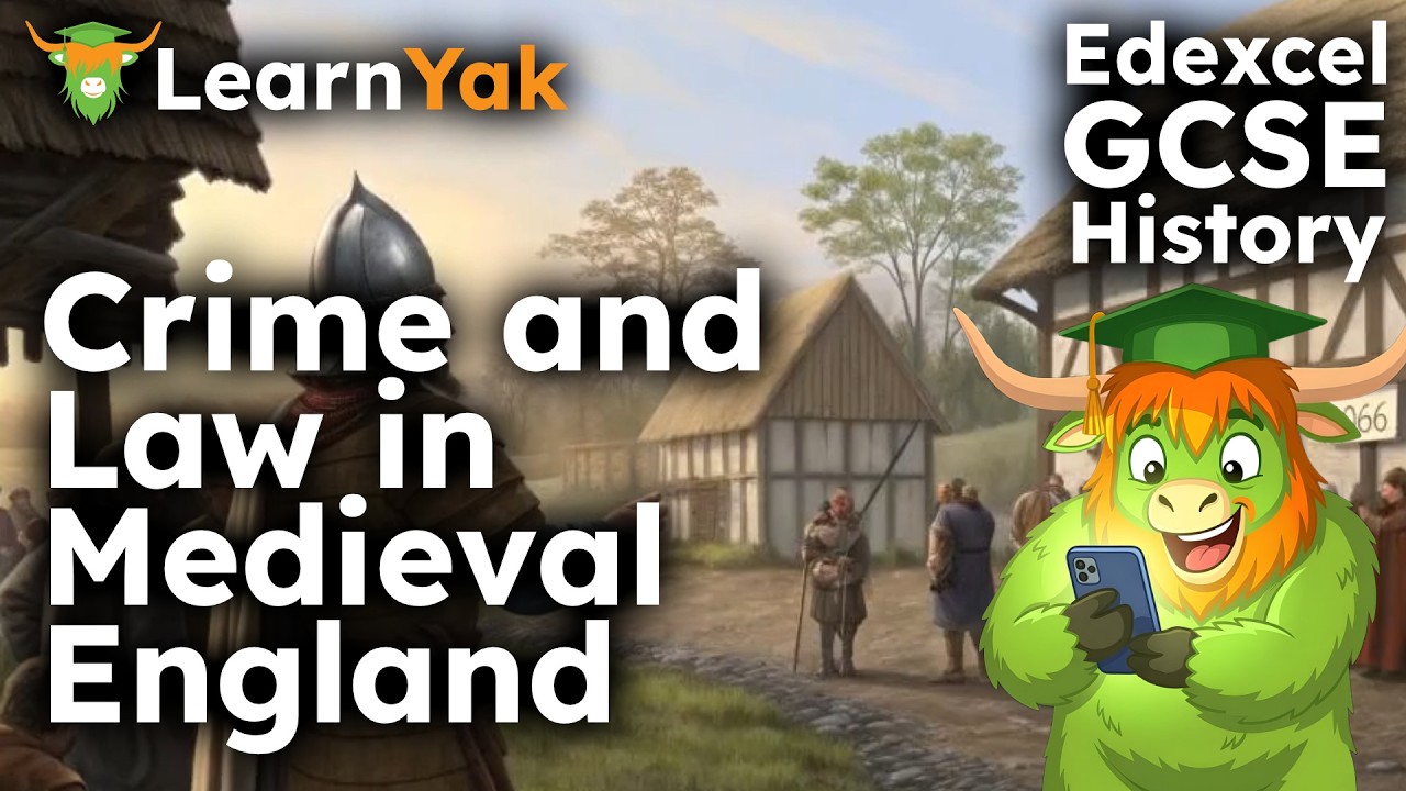 Crime and Law in Medieval England Explained | GCSE Edexcel History Revision, LearnYak
