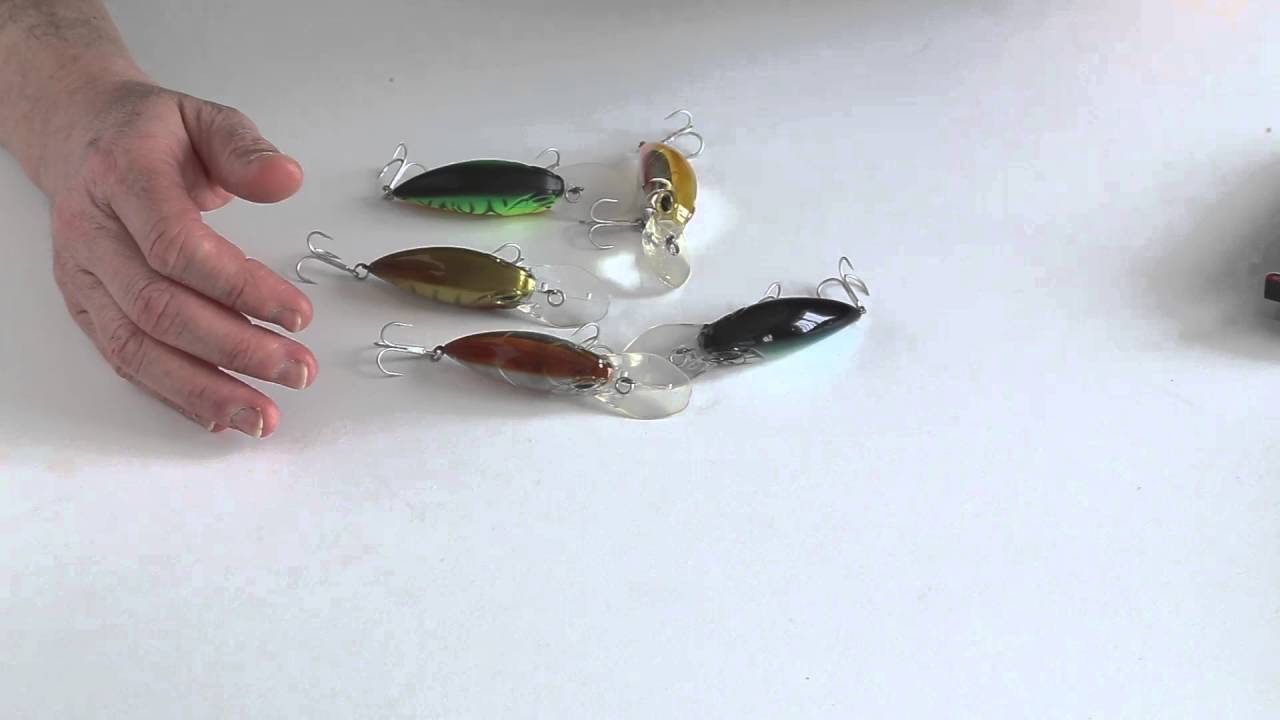 Leurre de pêche Crankbait Made in China via Aliexpress