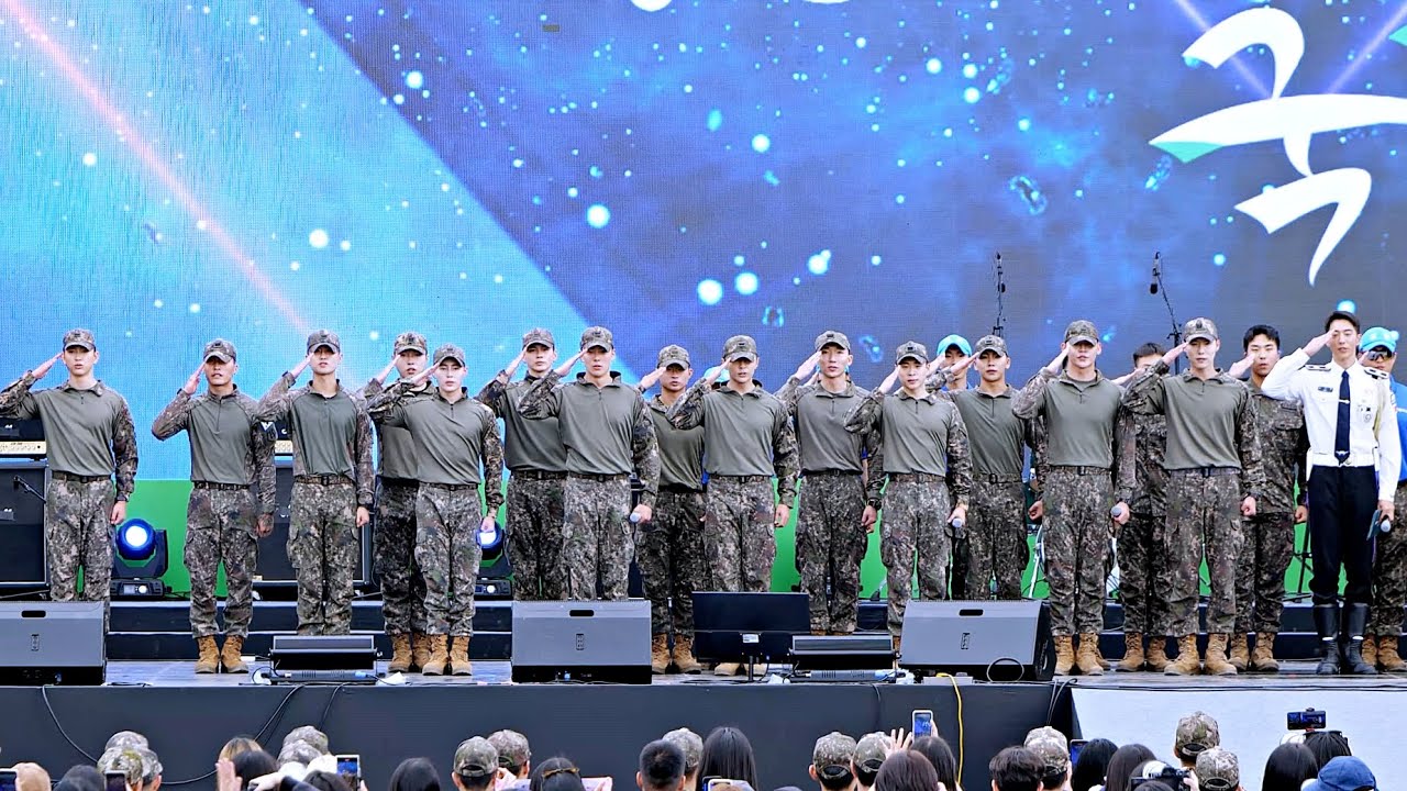 231009 팀지상군 2023지상군페스티벌(DAY 4) 육군 특별공연팀  군가메들리 + 댄스메들리 풀캠 Fancam
