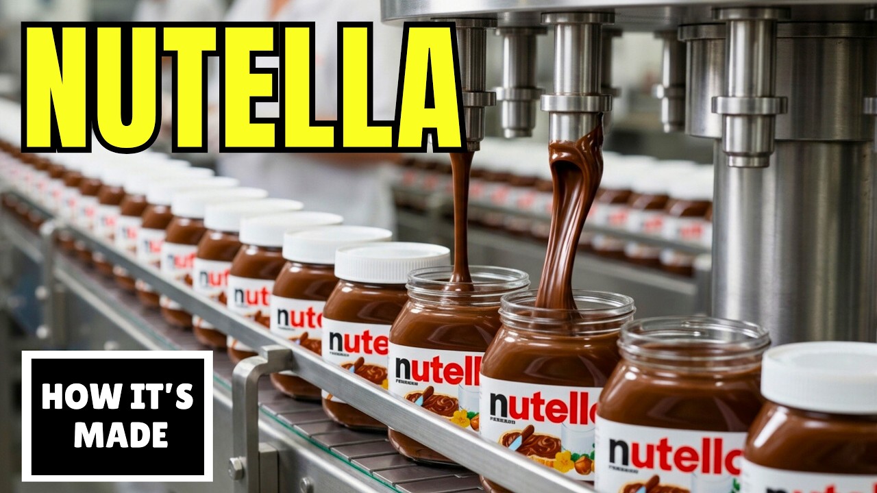 How Nutella Is Made — And Why It's Mostly Sugar
