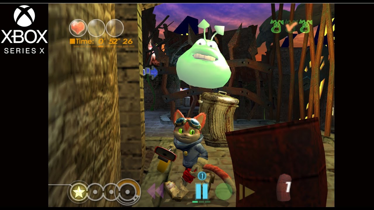 Blinx: The Time Sweeper | Xbox Series X | Gameplay