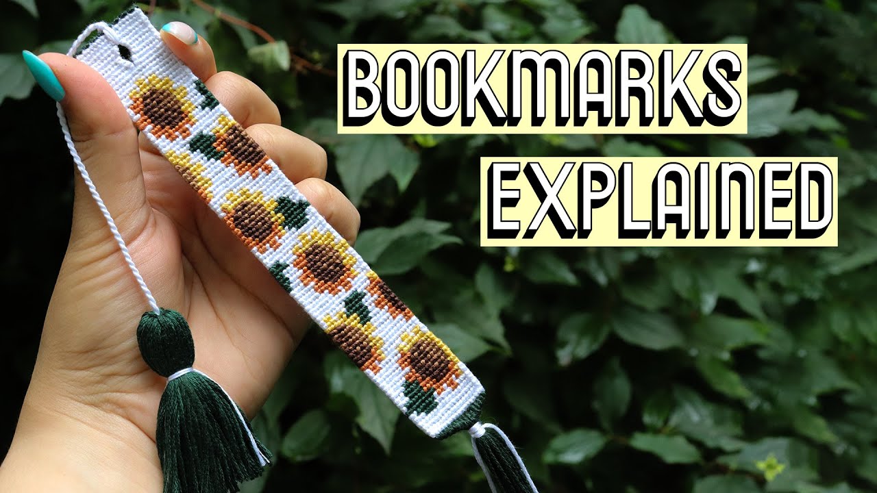 Bookmark Start, End & Tassel Tutorial || Friendship Bracelets