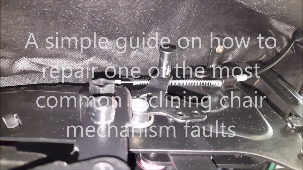 LoveSofas - How to Repair the Reclining Mechanism on a Recliner Sofa