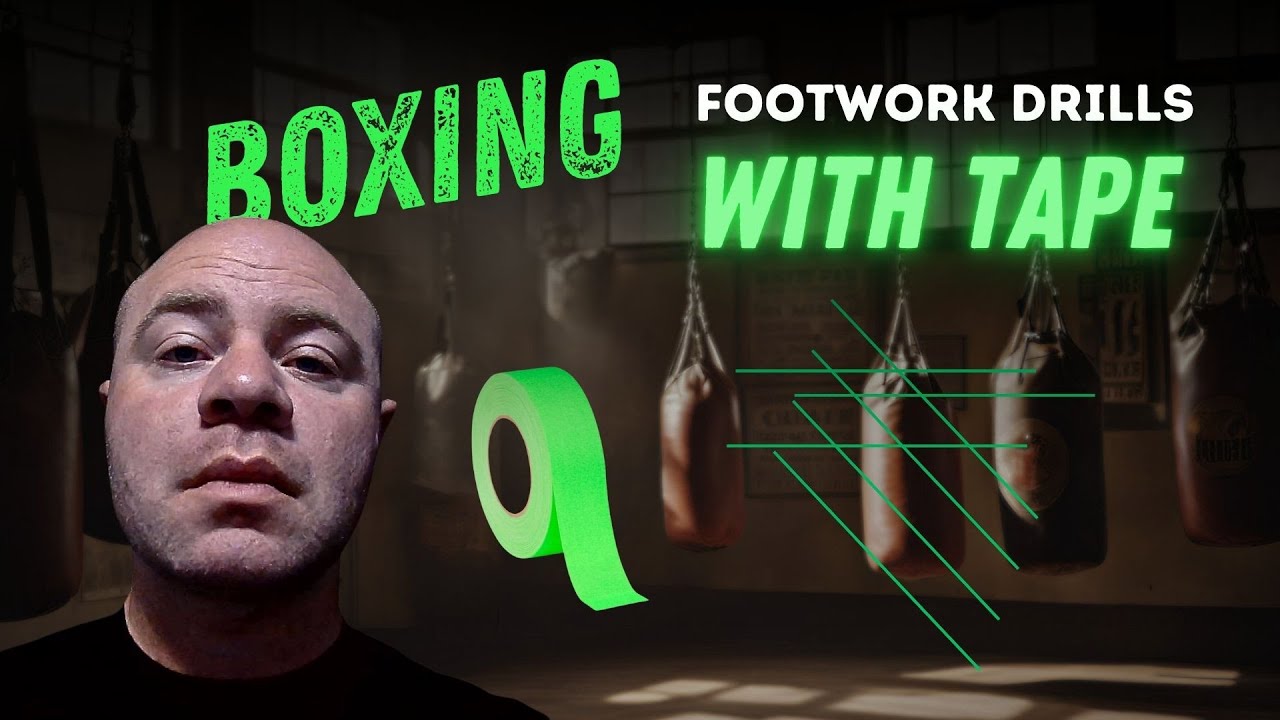Boxing Footwork Drills with Tape | Coach Keith Keppner | Improve Your Footwork & Movement