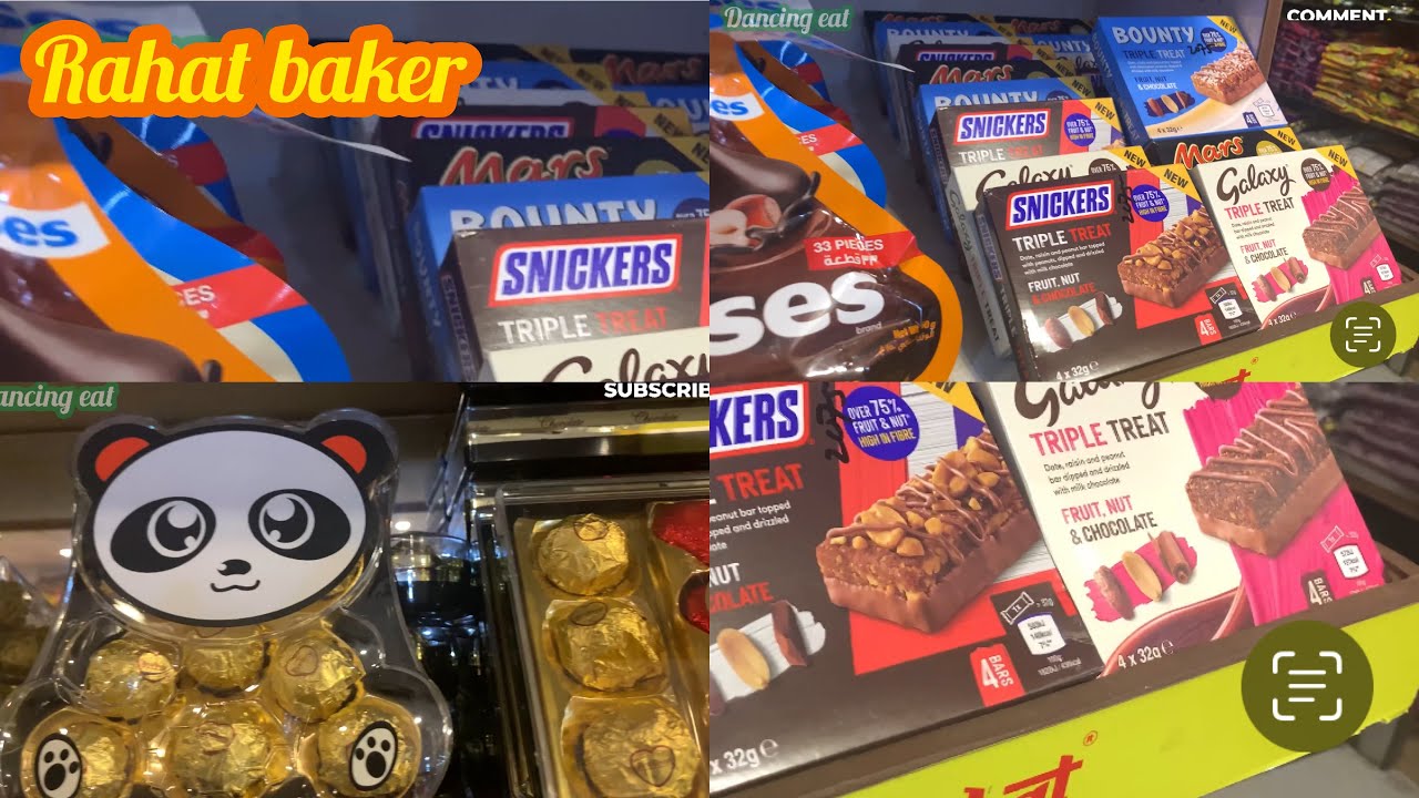 Rahat Baker at cantt Lahore || chocolates || chips