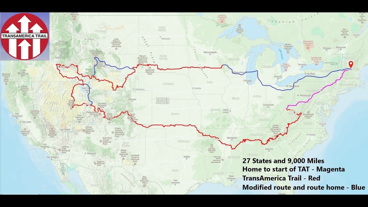 TransAmerica Trail 2022 - Part One