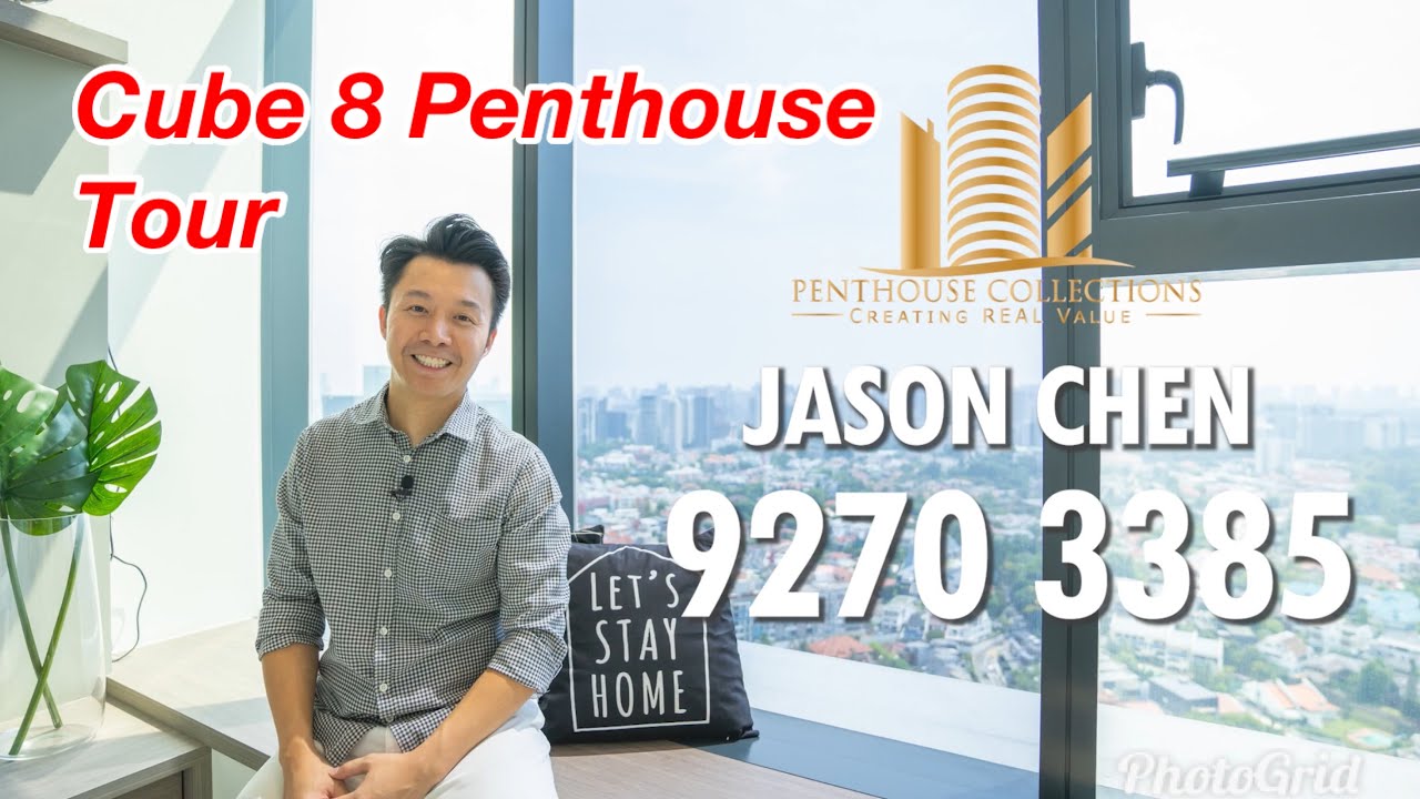 Cube 8 Penthouse Tour - Penthouse Collections Singapore