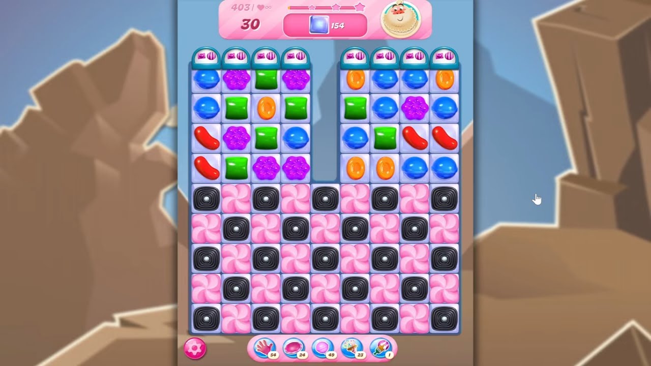 Candy Crush Saga LEVEL 403 NO BOOSTERS (new version)🐟☑️