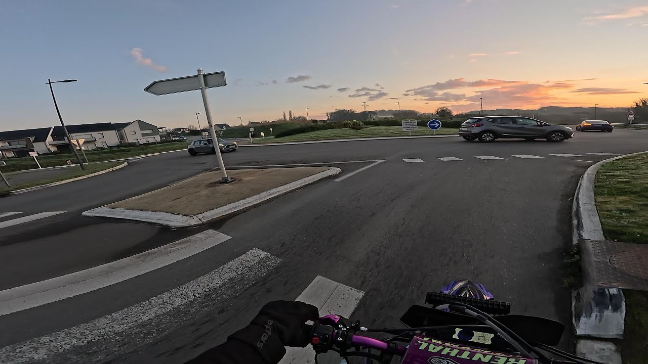 Je vais au lycée en 50cc sherco #2
